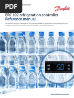 ERC 102 Refrigeration Controller: Reference Manual