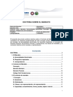 Doctrina Sobre El Mandato PDF