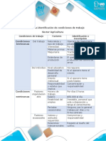 Matriz Para La Identificacion de Condiciones de Trabajo-Trabajo