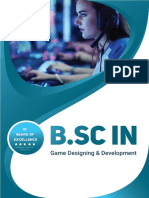 B.SC in Game Designing