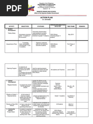 Action Plan