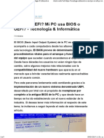 Uefi vs Bios