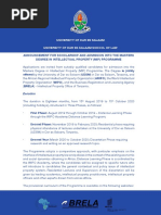 Eligible Postgraduate Programmes 2019