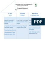 Cuadro de Limitaciones Oportunidades y Problemas