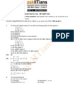 Jee Main 2017 Solutions Code D