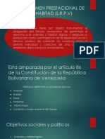 LRPV: Ley de Régimen Prestacional de Vivienda y Hábitat