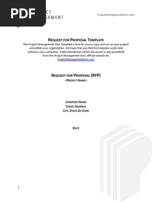 Request for Proposal