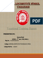 Vocational Training Report at DLW