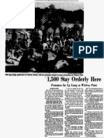 Vietnam Moratorium Coverage Dallas Morning News Oct. 16, 1969