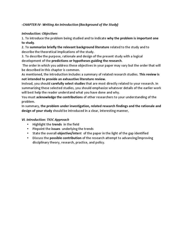 Research Introduction Guide | PDF