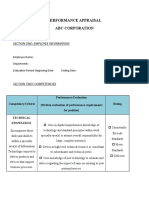 Final Ihrm Performance Appraisal