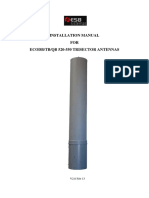 Installation Manual FOR Ecodb/Tb/Qb 520-550 Trisector Antennas