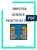 CS Practical File