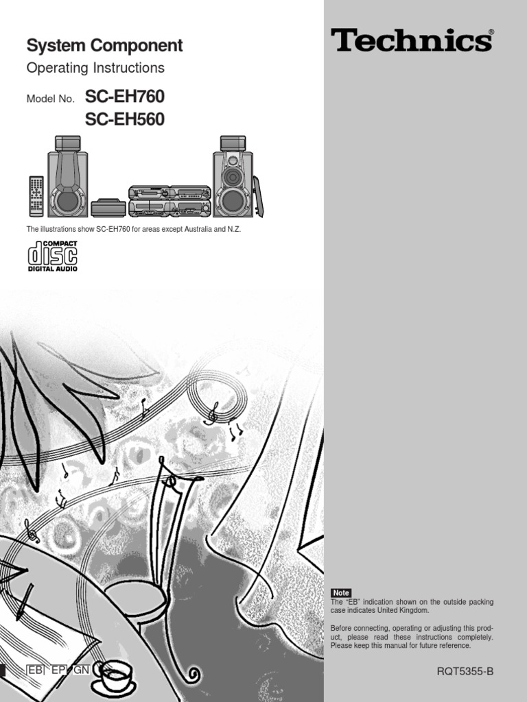 Technics SC Eh560 Users Manual 359448 PDF | PDF | Ac Power Plugs And ...