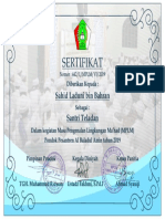 Sertifikat MPLM