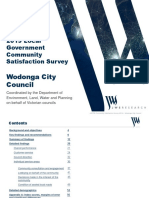 Wodonga Council Community Satisfaction Survey 2019