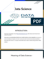 Data Sciencce