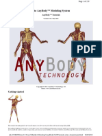 AnyBody Tutorial 2011 V5 PDF