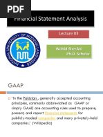 Financial Statement Analysis 