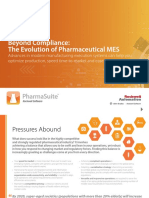 Beyond Compliance: The Evolution of Pharmaceutical MES