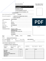 Application Form: Public Service Commission / Disciplined Forces Service Commission