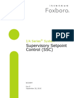 Supervisory Setpoint Control (SSC) : I/A Series System