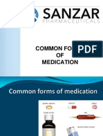 Common Medication Administration Forms and Delivery Methods