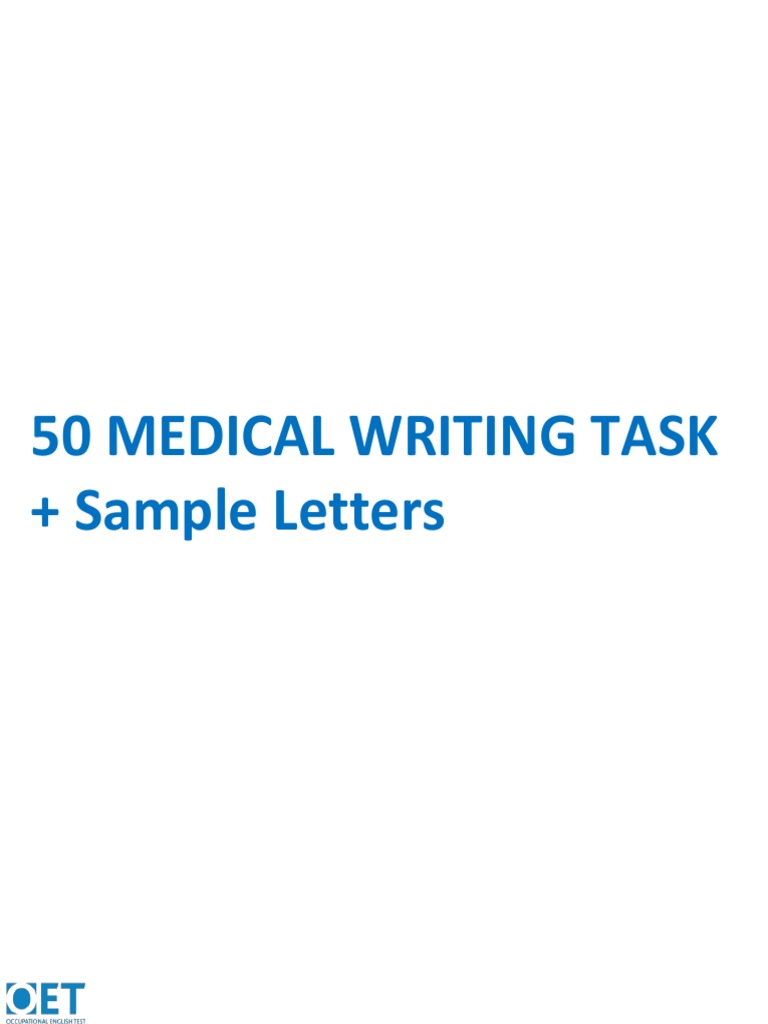 OET Writing Task: Medical Discharge Letters | PDF | Diabetes Mellitus ...