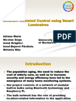 Ambient Assisted Control Using Smart Luminaires