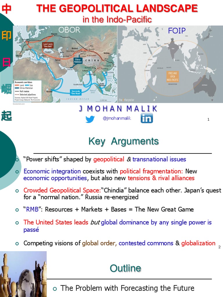 Geopolitical Dynamics in the Indo-Pacific | PDF | Great Power | China