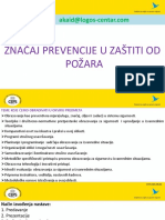 Značaj Prevencije U Zaštiti Od Požara