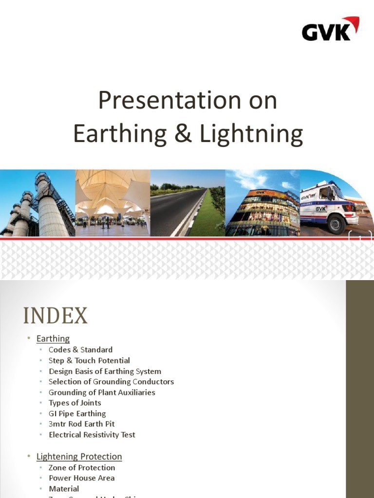 Earthing and Lightning Protection Overview | PDF | Power (Physics ...