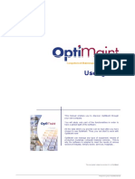 CMMS OptiMaint - User Guide