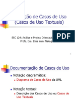 Descrição de Casos de Uso (Casos de Uso Textuais)