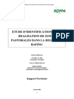 Etude Identification Des Zones Pastorales Dans La Region Du Bafing