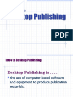 Introduction to Desktop Publishing Basics