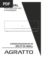 Manual de instrução - Agratto