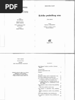 (Immanuel Kant) Kritika Prakti Koga Uma PDF | PDF