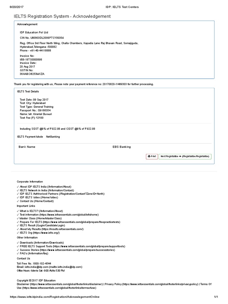 Idp - Ielts Test Centers | PDF | Computing And Information Technology ...