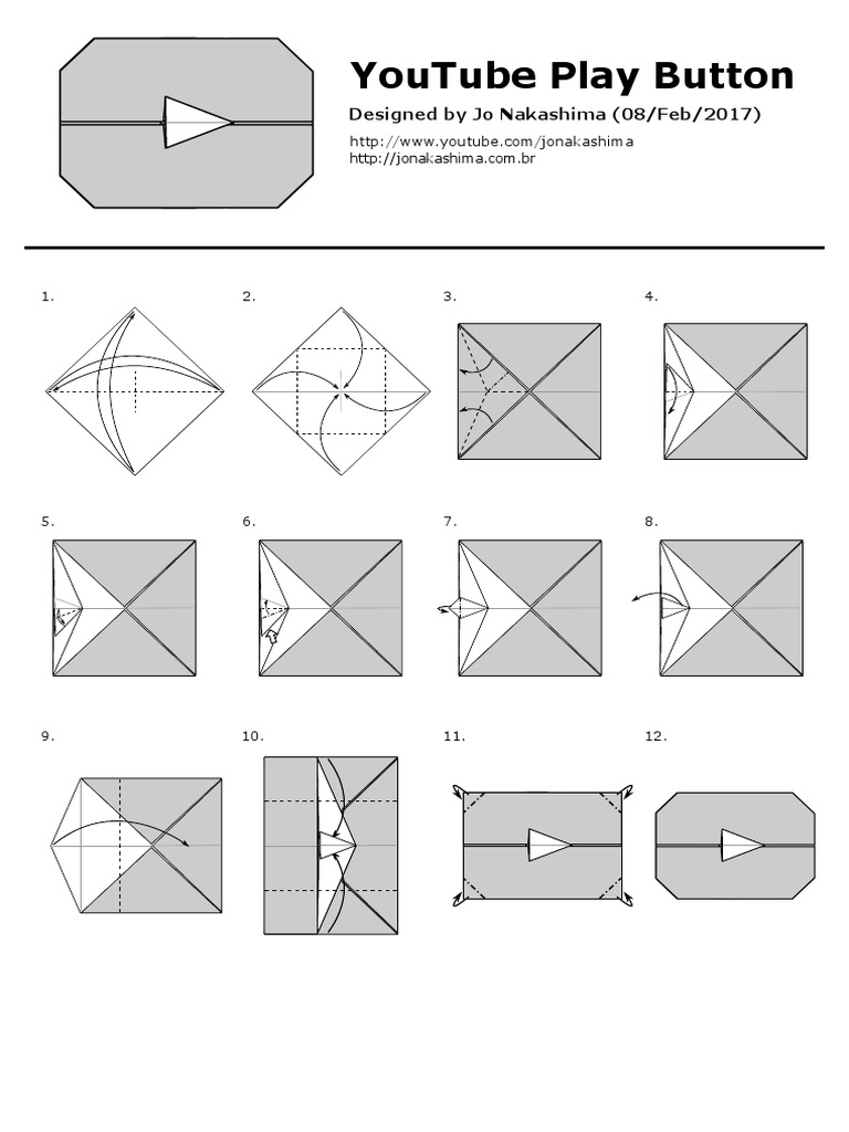 Jo Nakashima Youtube Play Button Pdf