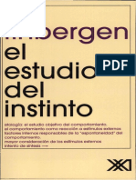 Tinbergen, Nikolaas - Estudio Del Instinto (1969) PDF