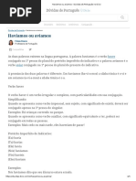 Havíamos Ou Aviamos - Dúvidas de Português No Dicio