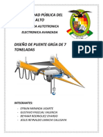 Diseño de Puente Grua