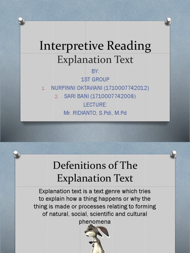 Understanding Explanation Texts | PDF | Tsunami | Plate Tectonics