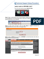 DIR 868L (A) How To Setup As A Repeater Mode