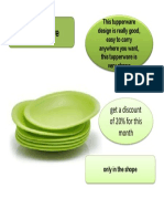 Tupperware: Get A Discount of 20% For This Month