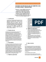 Informe Proyecto de Un Vumetro Led en Plantilla Ieee