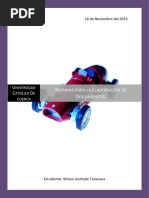 Normas para La Elaboración de Documentos