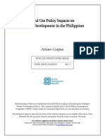 Land Use Policy Impacts On Human Development in The Philippines