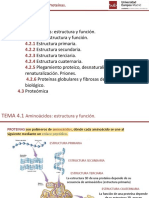 TEMA 4 Aminoácidos y Proteínas Farma Emma 2018-2019